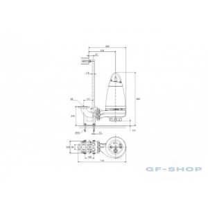 Насос канализационный GRUNDFOS SE1.50.80.30.A.2.50D.B