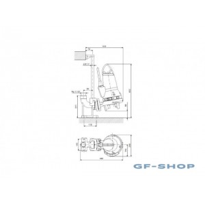 Насос канализационный Grundfos SEG.40.40.EX.2.50B