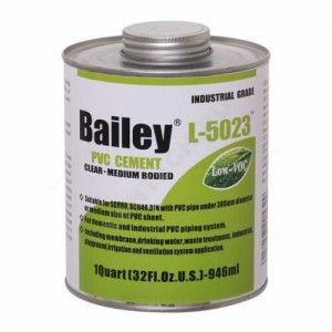 Клей для труб ПВХ 946мл Bailey L-5023