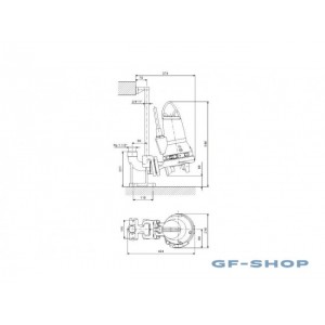 Насос канализационный Grundfos SEG.40.12.2.1.502