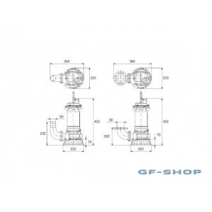 Насос дренажный Grundfos DPK.10.50.15.5.0D