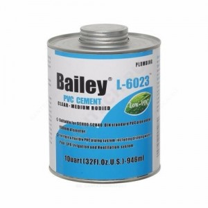 Клей для труб ПВХ 473мл Bailey L-6023