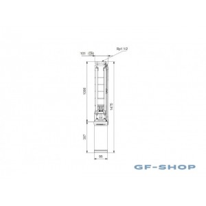 Насос cкважинный Grundfos SP 7-17