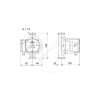 Насос циркуляционный с мокрым ротором UPS 25-50 PN10 1х230В/50 Гц Grundfos 96281432