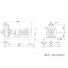 Насос консольный центробежный Grundfos NK 65-200/198 A2-F-A-E-BAQE