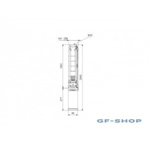 Насос cкважинный Grundfos SP 14-23