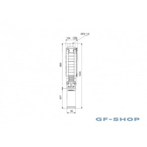 Насос скважинный Grundfos SP 17-10