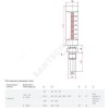 Термометр жидкостной виброустойчивый прямой L=150мм G1/2" 200С ТТ-В-150 150/100 Росма 00000002830