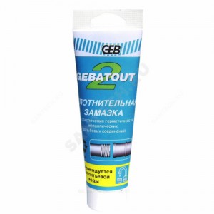 Мастика для пропитки льна Gebatout 2 тюбик 200гр вода GEB