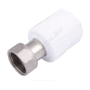 Муфта PP-R комбинированная белая с накидной гайкой Дн 20х3/4" VALFEX 10139120