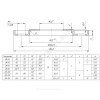 Фланец сталь расточенный Ду 125 (Dвн 158мм) Ру16 для ПЭ труб Дн 140 LD