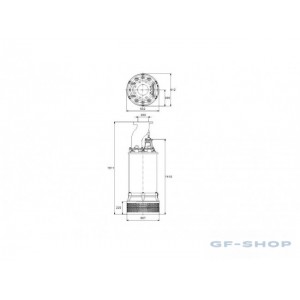 Насос дренажный Grundfos DWK.E.10.200.900.5.1D