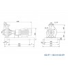 Насос консольный центробежный Grundfos NK 125-250/236 A2-F-A-E-BAQE 15 kw