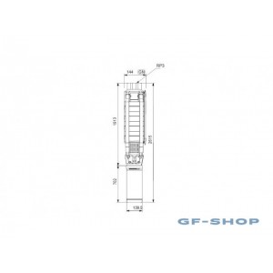 Насос скважинный Grundfos SP 30-17