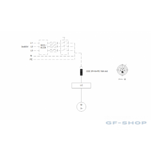 Канализационная насосная установка Grundfos Multilift MOG.31.3.2 3x400V