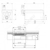 Установка канализационная SANIDOUCHE FLAT SFA