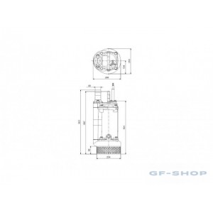 Насос дренажный Grundfos DWK.O.10.80.37.5.0D.R