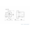 Насос циркуляционный Grundfos UP 20-15 N 150 3x400V