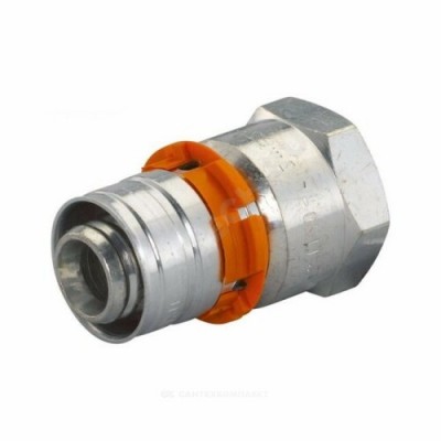 Муфта МП латунь пресс Дн 20х1/2" Ру10 ВР MLC Uponor 1014574