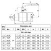 Кран шаровой сталь JIP Premium WW Ду 50 Ру40 п/привар Danfoss 065N0125G