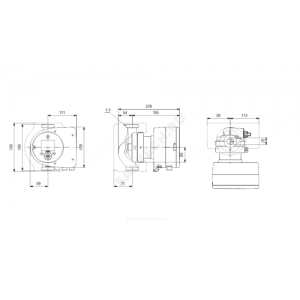 Насос циркуляционный с мокрым ротором MAGNA3 25-40 N PN10 1х230В/50 Гц Grundfos 97924336