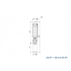 Насос скважинный Grundfos SP 30-21