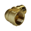 Угольник для PE-X латунь Дн 20х1/2" ВР РОС