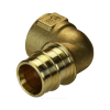 Угольник для PE-X латунь Дн 20х1/2" ВР РОС