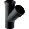 Тройник PP-MD бесшумный Silent-PP Дн 110х110х45гр б/нап в/к Geberit 390.535.14.1