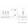 Установка повышения давления Grundfos HYDRO MPC-F 3CR64-3-1