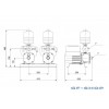 Насосная установка Grundfos CMBE TWIN 3-30 с клеммной колодкой