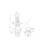 Насос многоступенчатый вертикальный CR10-03 A-A-A-E-HQQE PN16 3х220-240/380-415В/50 Гц Grundfos 96500981