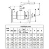 Кран шаровой сталь JIP-FF Ду 100 Ру25 фл Danfoss 065N0340G