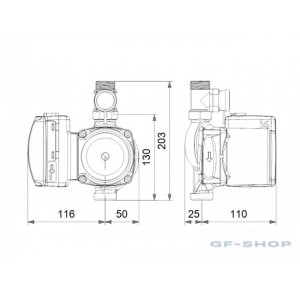 Насос повысительный Grundfos UPA 15-160