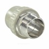 Муфта PP-R комбинированная под ключ серая НР Дн 40х1 1/2" VALFEX 10135240Г