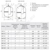 Бак расширительный мембранный WRV для отопления 10 л 5 бар impero 0-14-2002