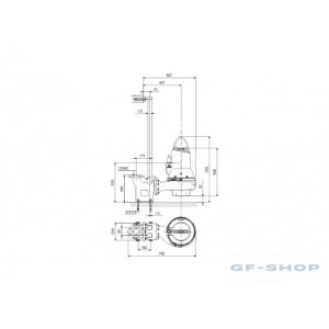 Насос канализационный GRUNDFOS SLV.65.80.30.A.EX.2.50D.C