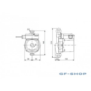 Насос повысительный Grundfos UPA 15-90 N 160