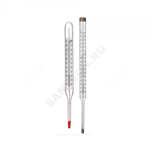 Термометр керосиновый исп 1 ц.д. 1,0 oC прямой 150С ТТЖ-М 240/66 Стеклоприбор 100234